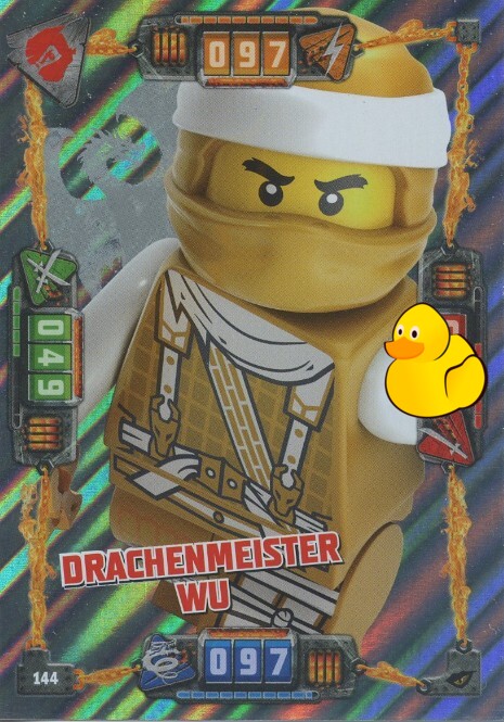 LEGO Ninjago Serie 4 | #XXL 144 Drachenmeister Wu