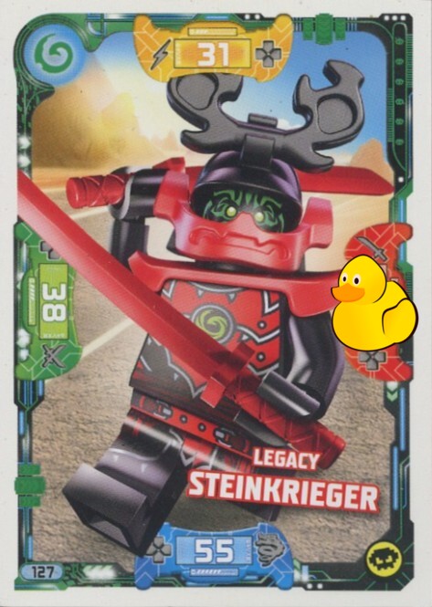 LEGO Ninjago Serie 5 | #127 Legacy Steinkrieger 