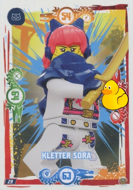 LEGO Ninjago Serie 9 Next Level  | #029 Kletter Sora