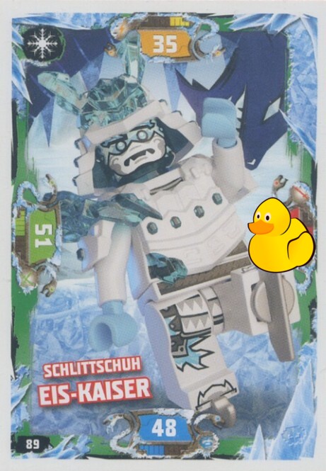 LEGO Ninjago Serie 5 | #089 Schlittschuh Eis-Kaiser 