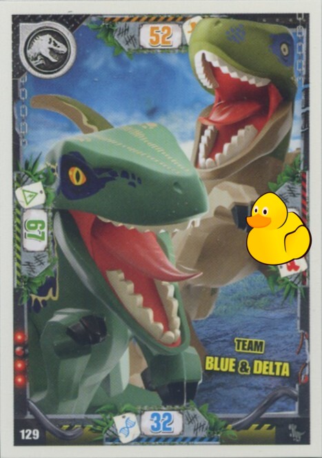 LEGO Jurassic World Serie 3 | #129 Team Blue & Delta