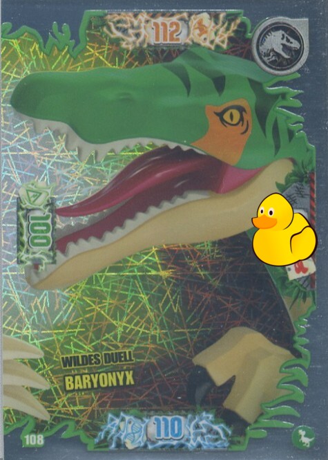 LEGO Jurassic World Serie 3 | #108 Wildes Duell Baryonyx