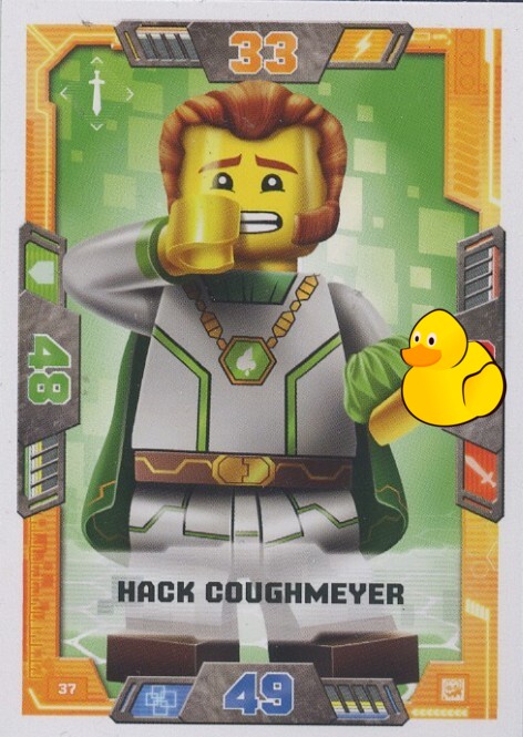 LEGO Nexo Knights Serie 2 | #037 Hack Coughmeyer