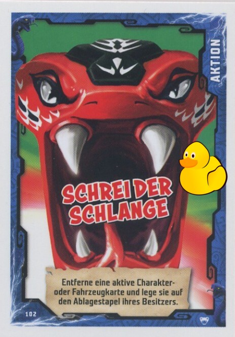 LEGO Ninjago Serie 2 | #102 Schrei der Schlange 