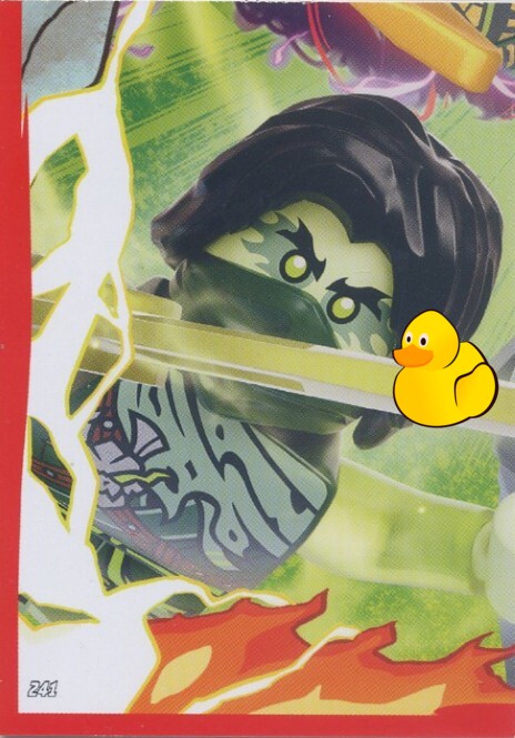LEGO Ninjago Serie 10 |  #241 Puzzle 2 – unten links