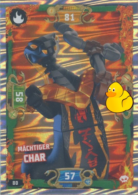 LEGO Ninjago Serie 5 | #080 Mächtige Char