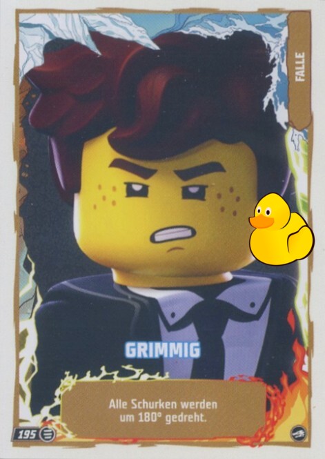 LEGO Ninjago Serie 10 |  #195 Grimmig