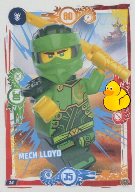 LEGO Ninjago Serie 9 Next Level  | #014 Mech Lloyd