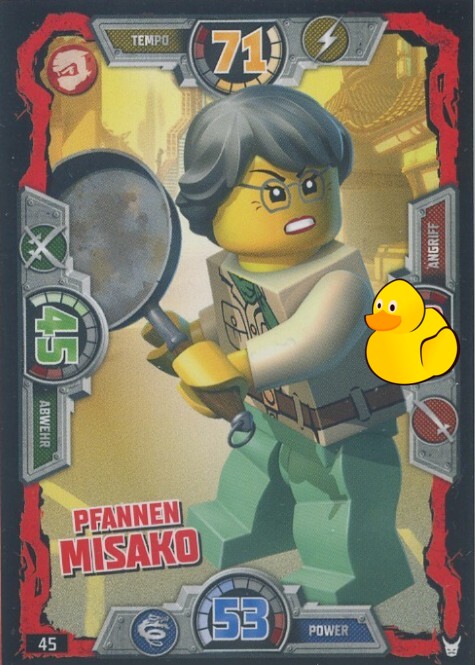 LEGO Ninjago Serie 3 | #045 Pfannen Misako 