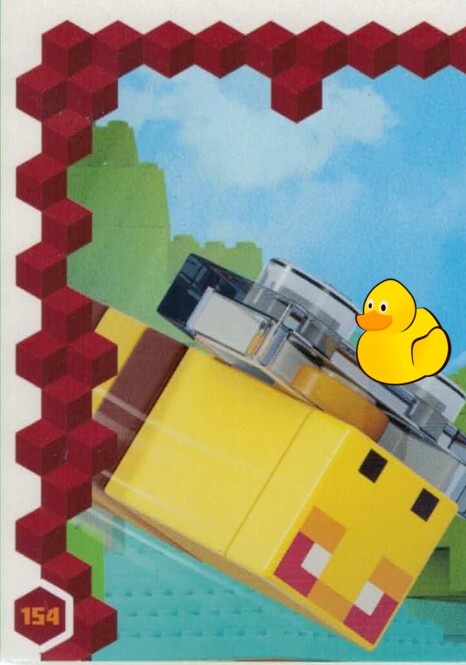 LEGO Minecraft Serie 3 | #154 Puzzlekarte Oberwelt 1