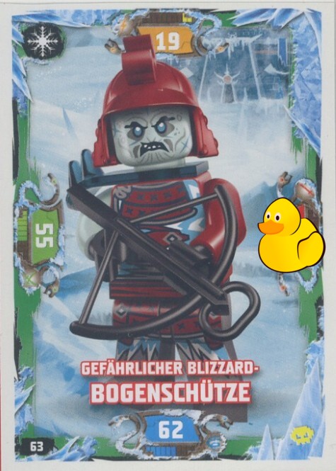 LEGO Ninjago Serie 5 Next Level | #063 Gefährlicher Bogenschütze 