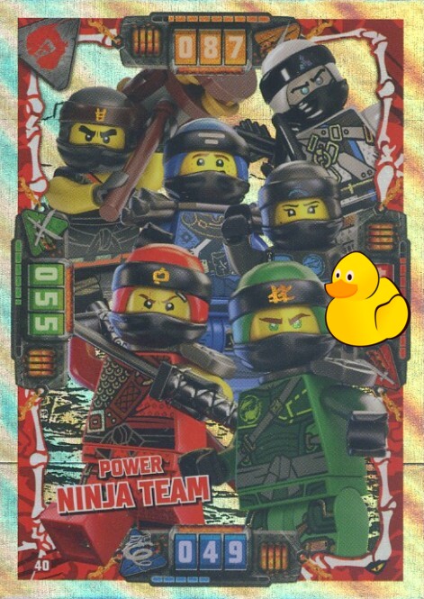 LEGO Ninjago Serie 4 | #040 Power Ninja Team Legacy