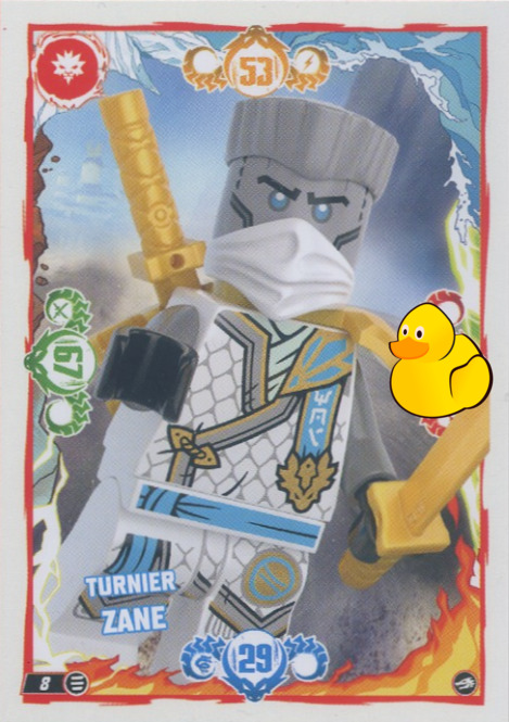 LEGO Ninjago Serie 10 |  #008 Turnier Zane