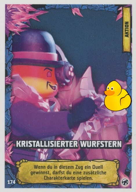 LEGO Ninjago Serie 8 Next Level | #174 Kristallisierter Wurfstern