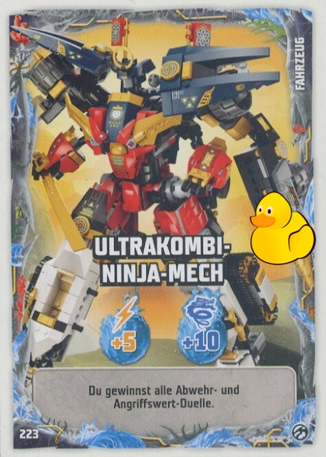 LEGO Ninjago Serie 7 | #223 Ultrakombi-Ninja-Mech