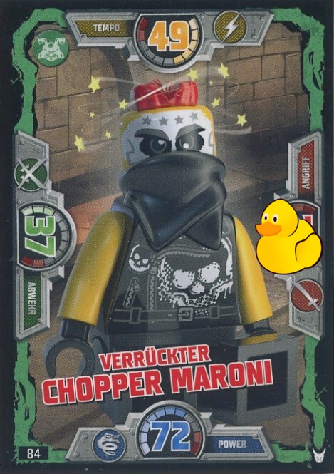 LEGO Ninjago Serie 3 | #084 Verrückter Chopper Maroni 