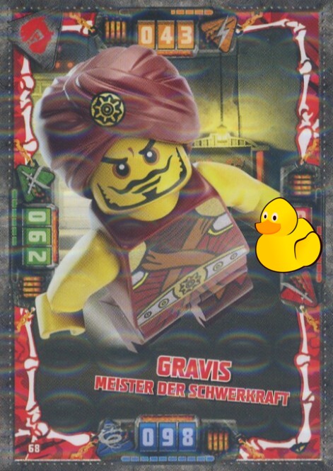 LEGO Ninjago Serie 4 | #068 Gravis Meist. Schwerkraft