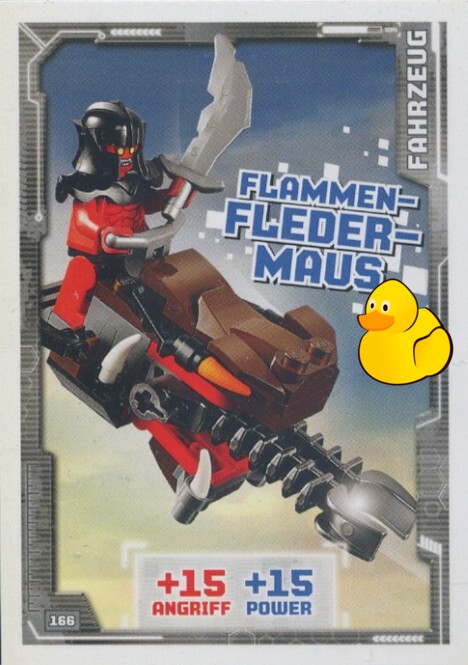 LEGO Nexo Knights Serie 1 | #166 Flammenfledermaus