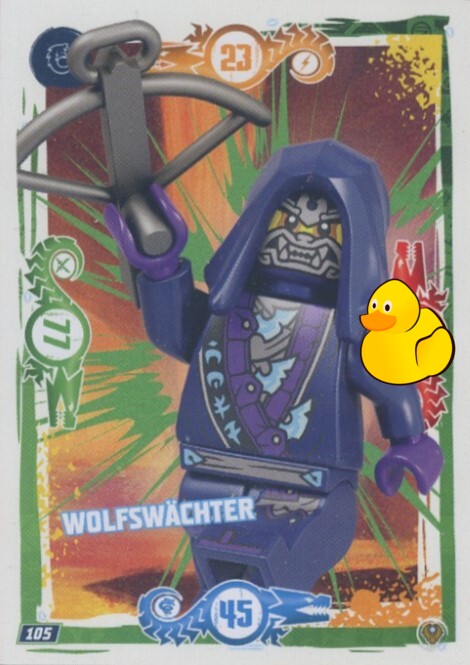 LEGO Ninjago Serie 9 Next Level  | #105 Wolfswächter