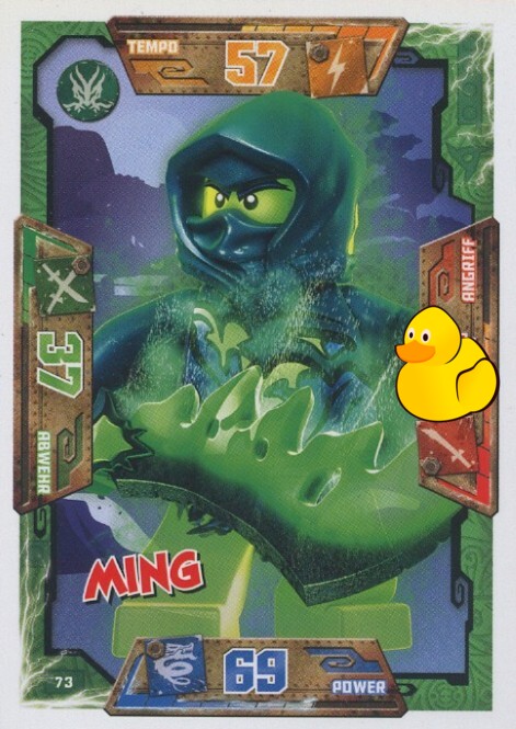 LEGO Ninjago Serie 1 | #073 Ming