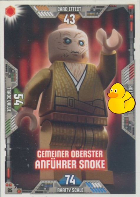 LEGO Star Wars TCC 2019 | #085 Gemeiner Oberster Anführer Snoke