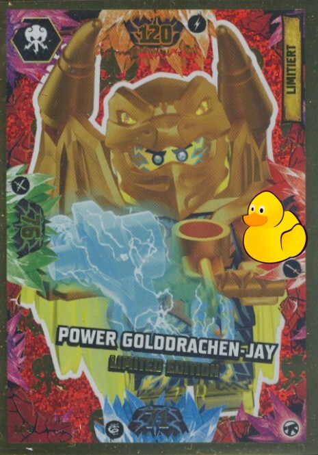LEGO Ninjago Serie 8 Next Level | #LE04 Power Golddrachen-Jay
