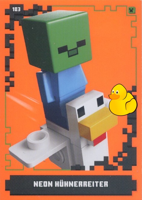 LEGO Minecraft Serie 1 | #103 Neon Hühnerreiter
