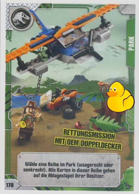 LEGO Jurassic World Serie 2 | #178 Rettungsmission mit dem Doppeldecker