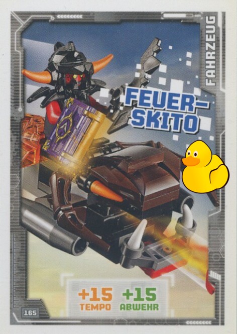 LEGO Nexo Knights Serie 1 | #165 Feuerskito