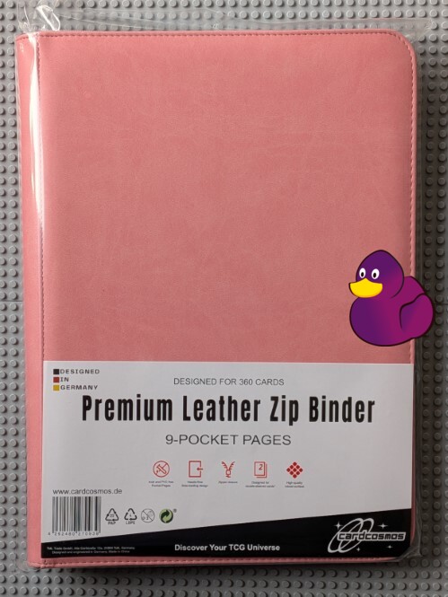 Premium-Sammelalbum mit Reißverschluss | Pink