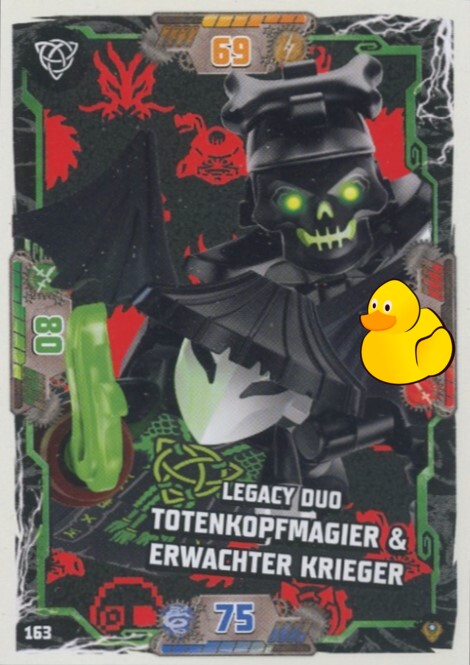 LEGO Ninjago Serie 9 Next Level  | #163 Legacy Duo Totenkopfmagier & Erwachter Krieger
