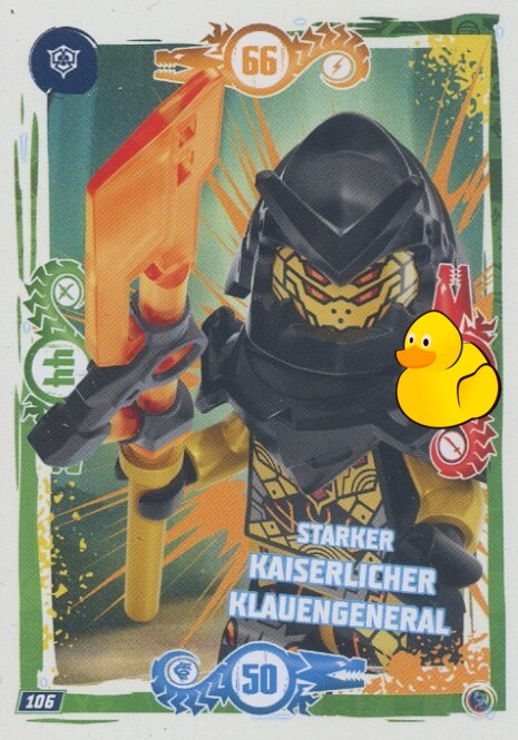 LEGO Ninjago Serie 9 | #106 Starker Kaiserlicher Klauengeneral