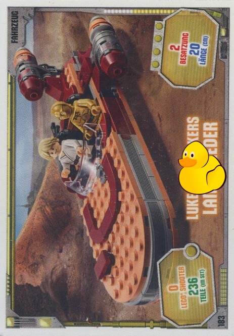 LEGO Star Wars TCC 2022 | #183 Luke Skywalkers Landspeeder