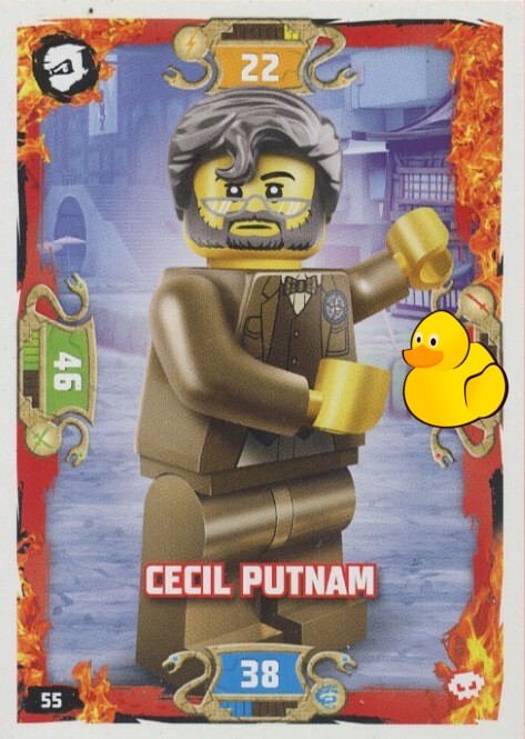 LEGO Ninjago Serie 5 | #055 Cecil Putnam LEGO Ninjago Serie 5 | #055 Cecil Putnam