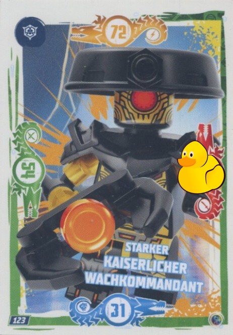 LEGO Ninjago Serie 9 | #123 Starker Kaiserlicher Wachkommandant