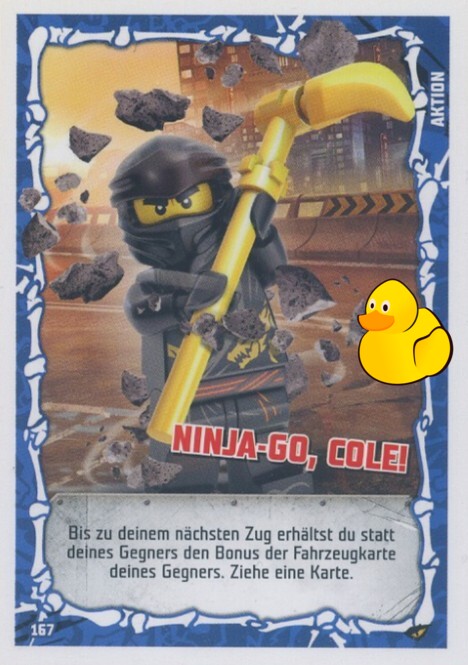 LEGO Ninjago Serie 4 | #167 NINJA-GO, Cole! 
