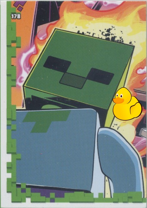 LEGO Minecraft Serie 1 | #178 Comic-Action 7