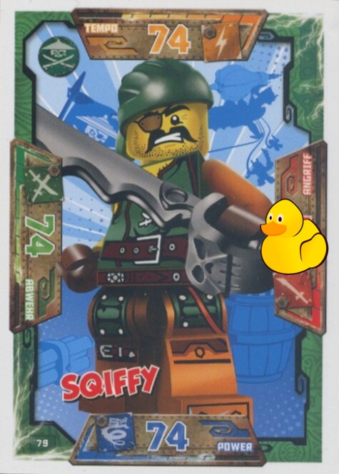 LEGO Ninjago Serie 1 | #079 Sqiffy