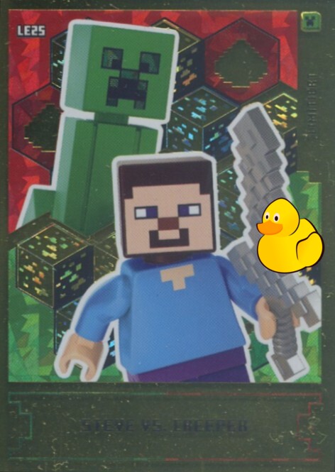 LEGO Minecraft Serie 1 | #LE025 Steve vs. Creeper