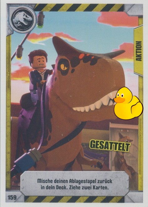 LEGO Jurassic World Serie 1 | #159 Gesattelt