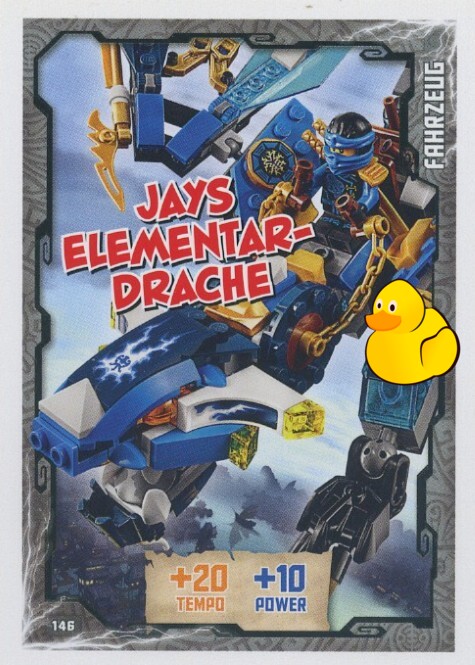 LEGO Ninjago Serie 1 | #146 Jays Elementardrache 