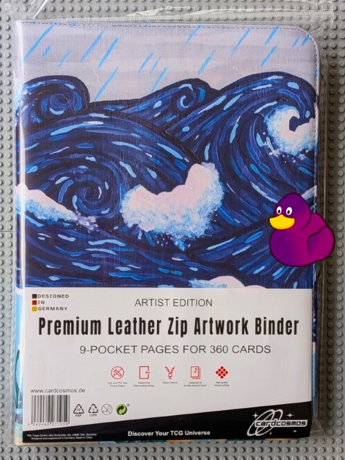 Premium-Sammelalbum mit Reißverschluss | "Raue See"