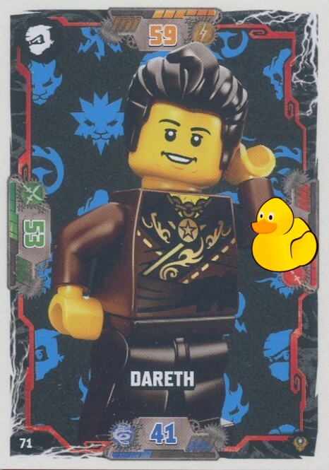 LEGO Ninjago Serie 9 Next Level  | #071 Dareth