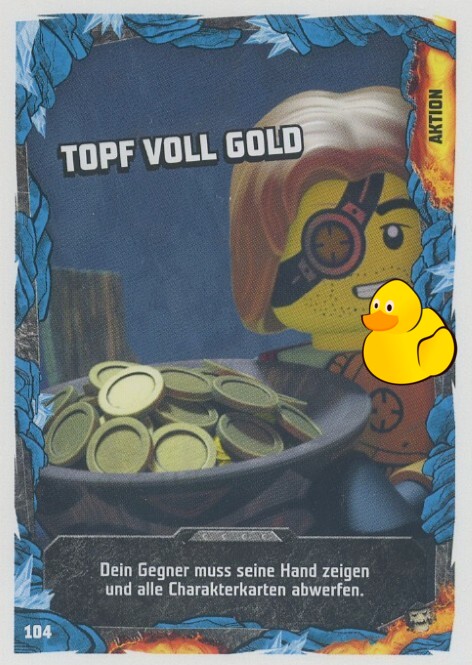 LEGO Ninjago Serie 6 Next Level | #104 Topf voll Gold 