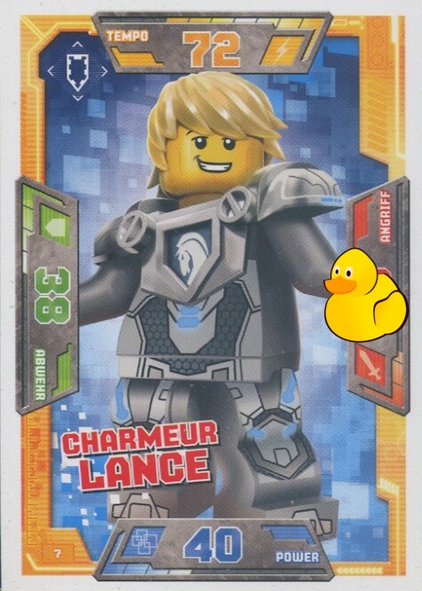 LEGO Nexo Knights Serie 1 | #007 Charmeur Lance