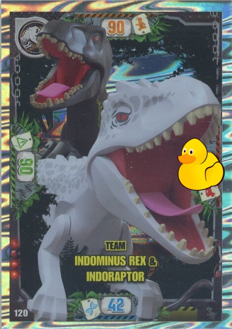 LEGO Jurassic World Serie 3 | #120 Team Indominus Rex & Indoraptor