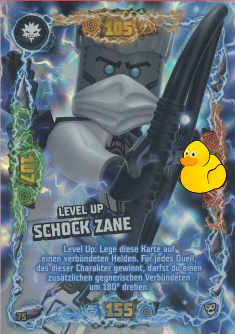 LEGO Ninjago Serie 6 Next Level | #075 Level Up Schock Zane
