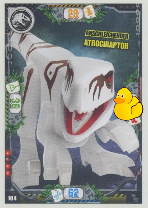 LEGO Jurassic World Serie 3 | #104 Anschleichender Atrociraptor