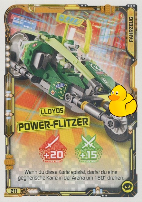 LEGO Ninjago Serie 5 | #211 Lloyds Power-Flitzer 