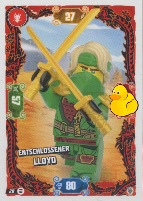 LEGO Ninjago Serie 11 | #020 Entschlossener Lloyd